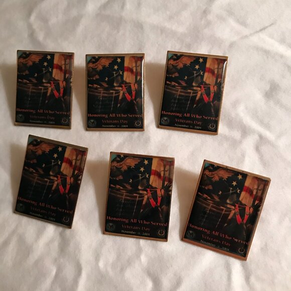 Veteran's Day Pins (6) - Picture 5 of 7